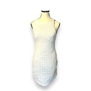 NWT Womens Banana Republic Sleeveless White Dress 2